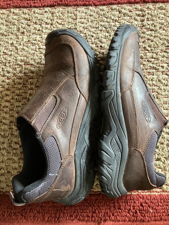 Keens Men Targhee IV slip on leather shoe main image 4